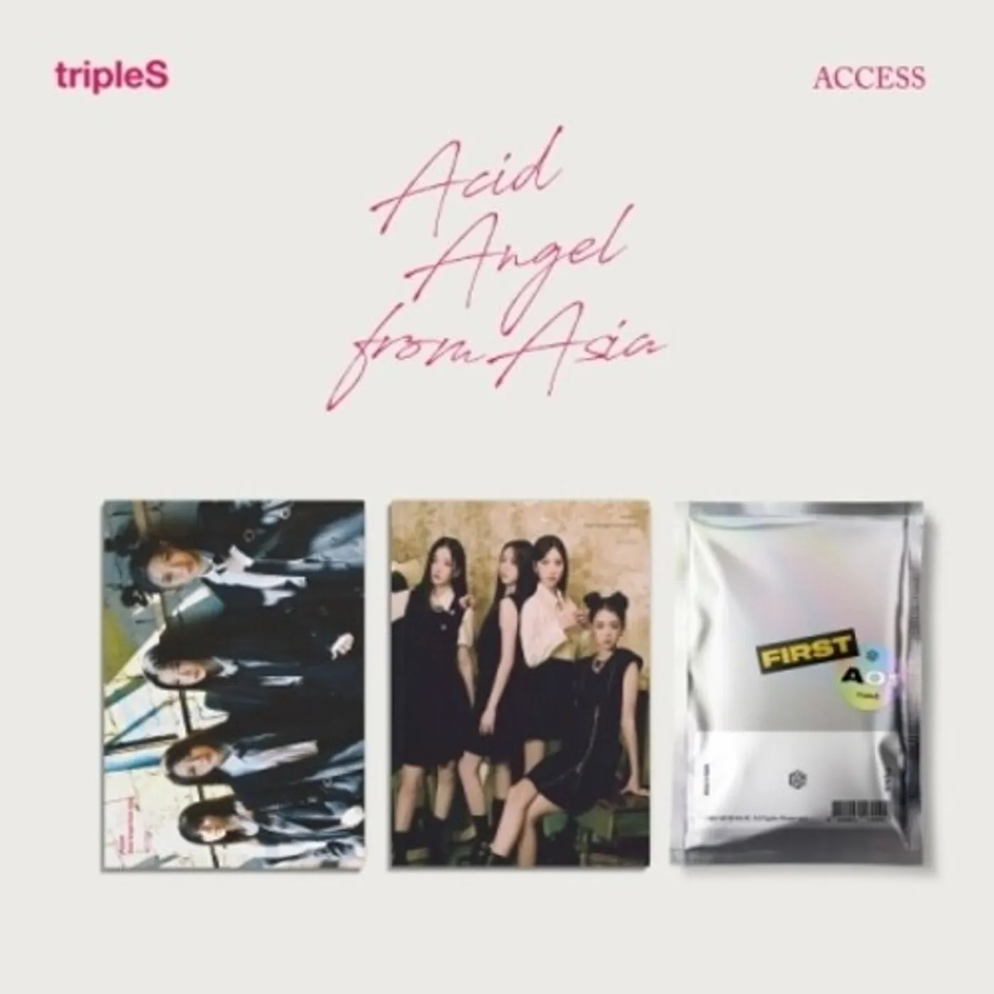 Triple S ACID ANGEL FROM ASIA (ACCESS) (A + B VERSION) CD