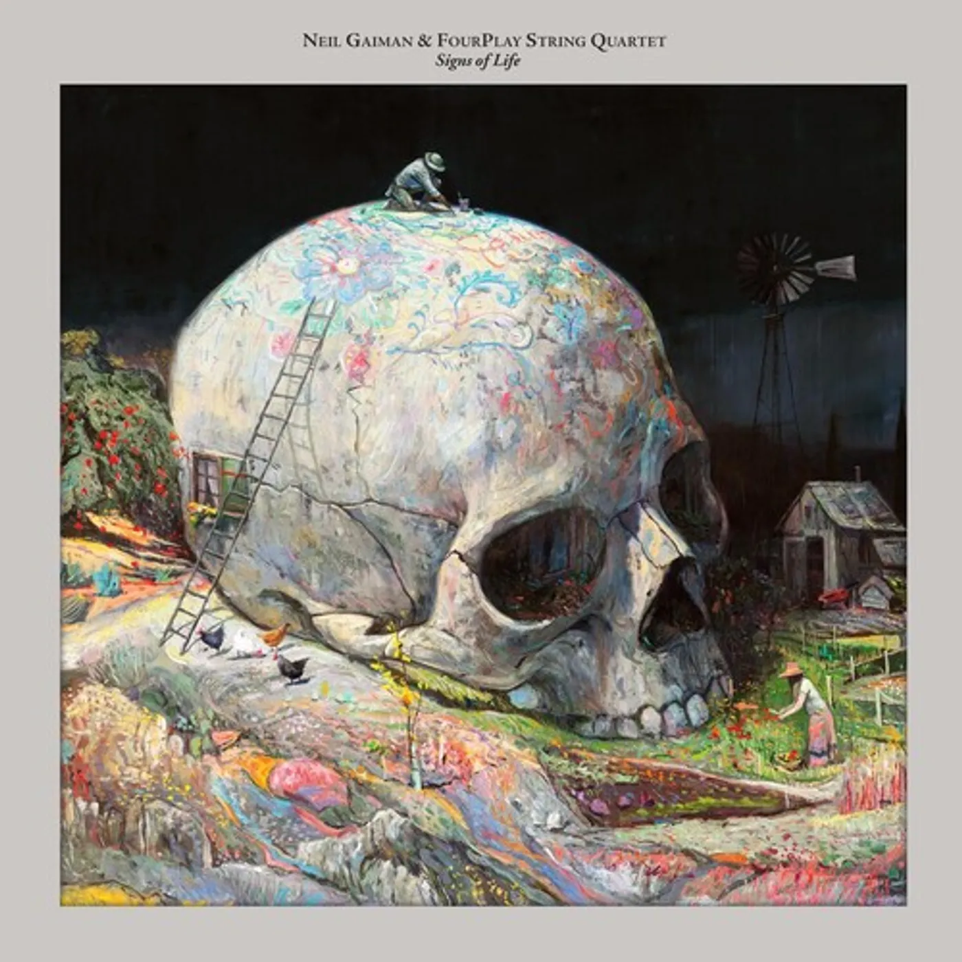 Neil Gaiman & Fourplay String Quartet SIGNS OF LIFE CD