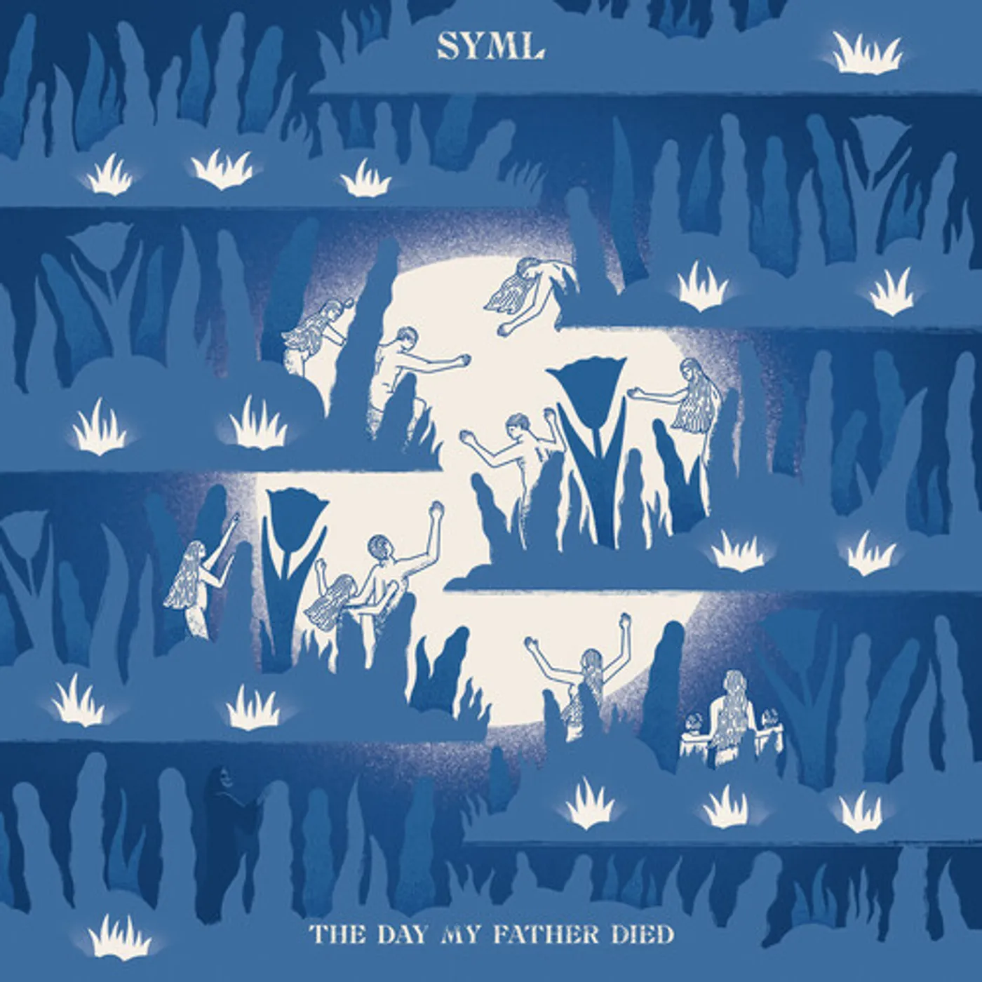 SYML DAY MY FATHER DIED - BONE BLUE JAY Vinyl Record