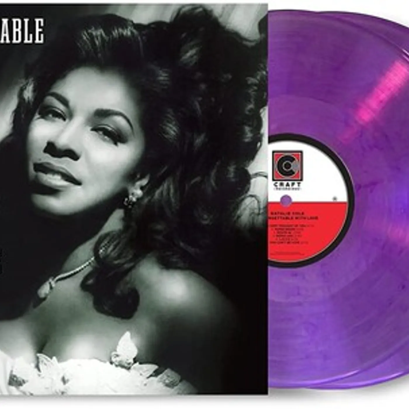 Natalie Cole Unforgettable With Love (30th Anniversary/Clear Purple/2 LP) Vinyl Record
