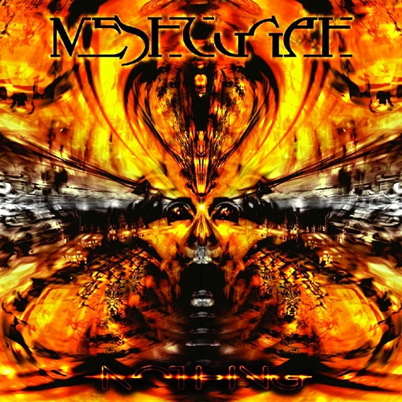 Meshuggah Nothing (Clear) Vinyl Record