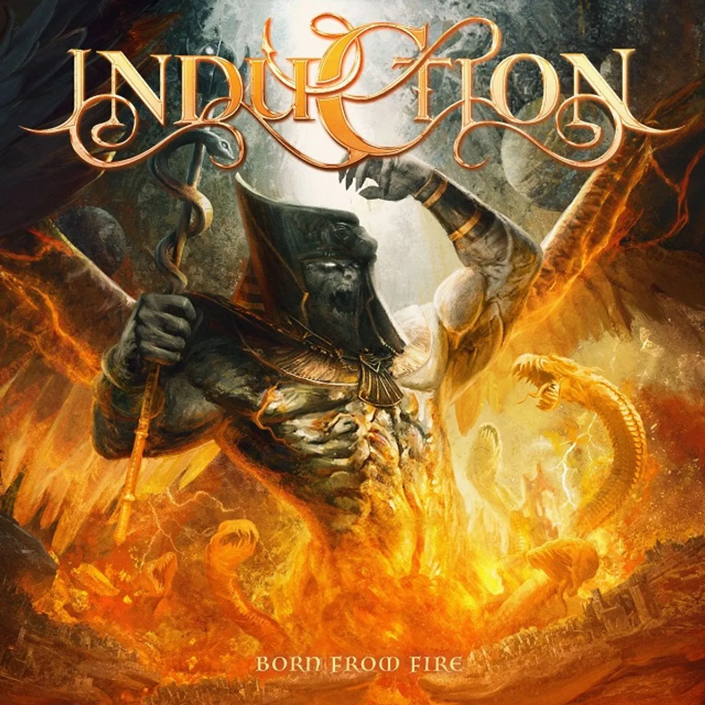 Induction Born From Fire vinyl record