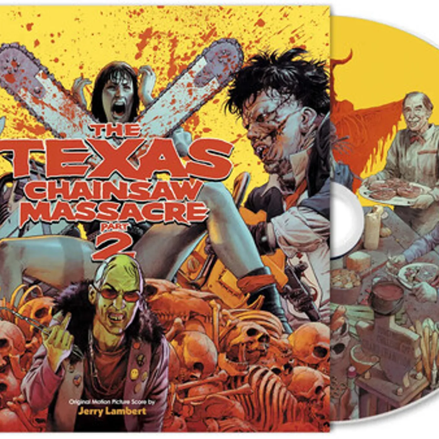 Jerry Lambert TEXAS CHAINSAW MASSACRE: PART 2 / Original Soundtrack CD