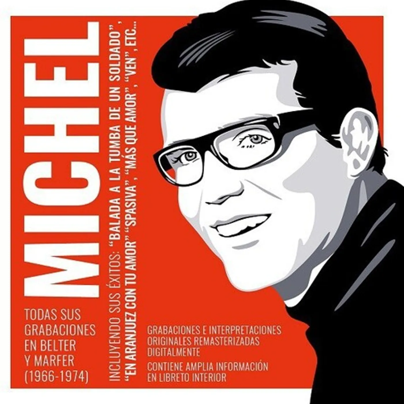 Michel TODAS SUS GRABACIONES EN BELTER Y MARFER 1966-1974 CD