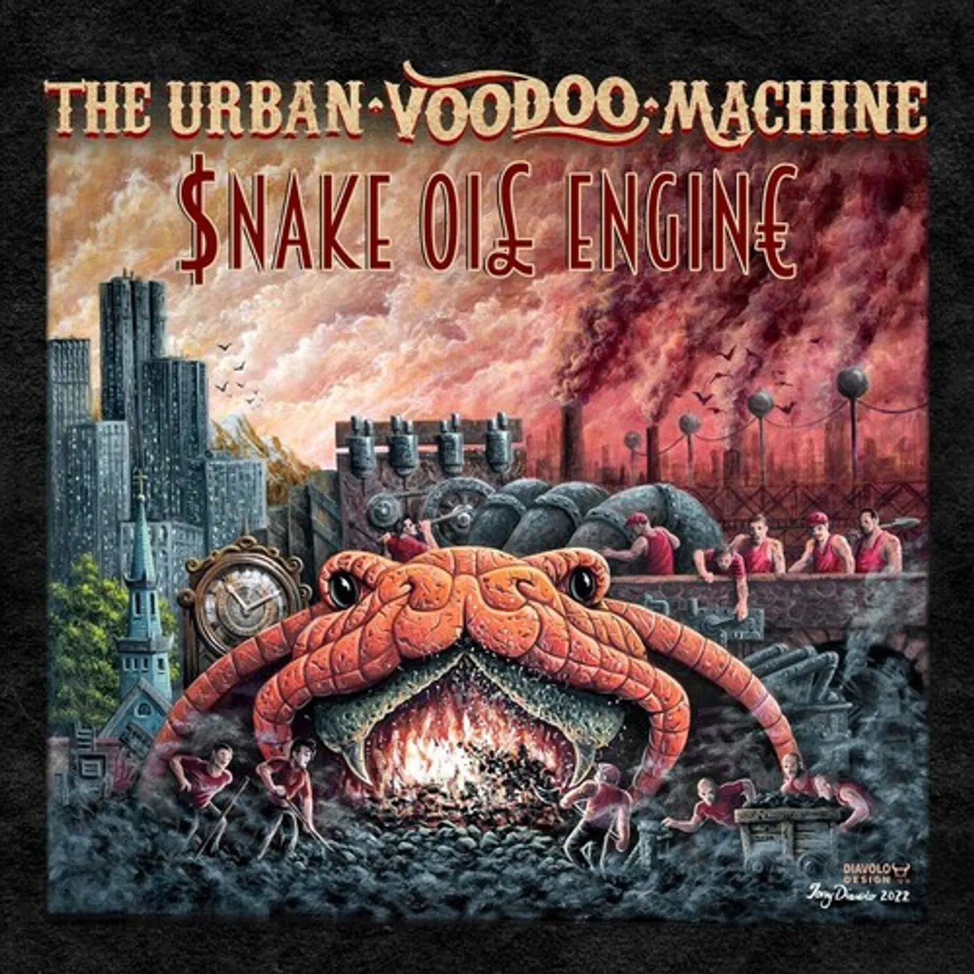 The Urban Voodoo Machine SNAKE OIL ENGINE CD