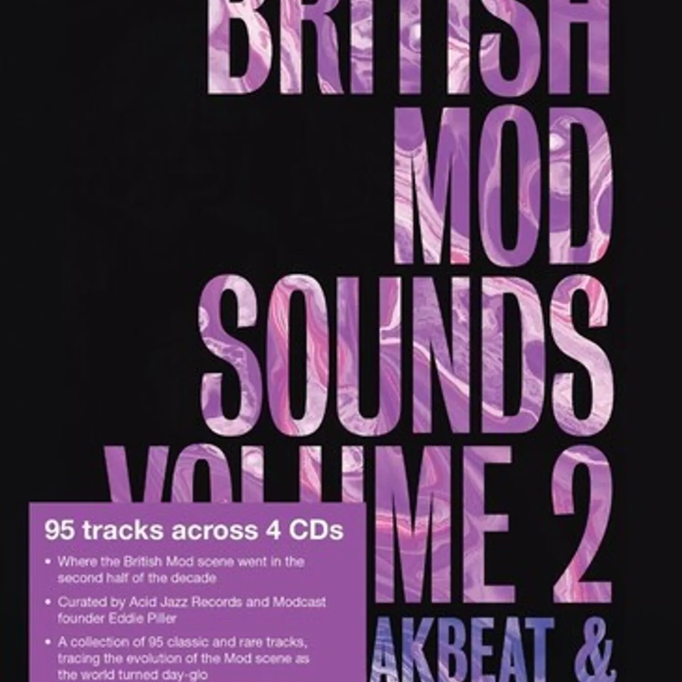 EDDIE PILLER BRITISH MOD SOUNDS 60S V2 / VARIOUS CD