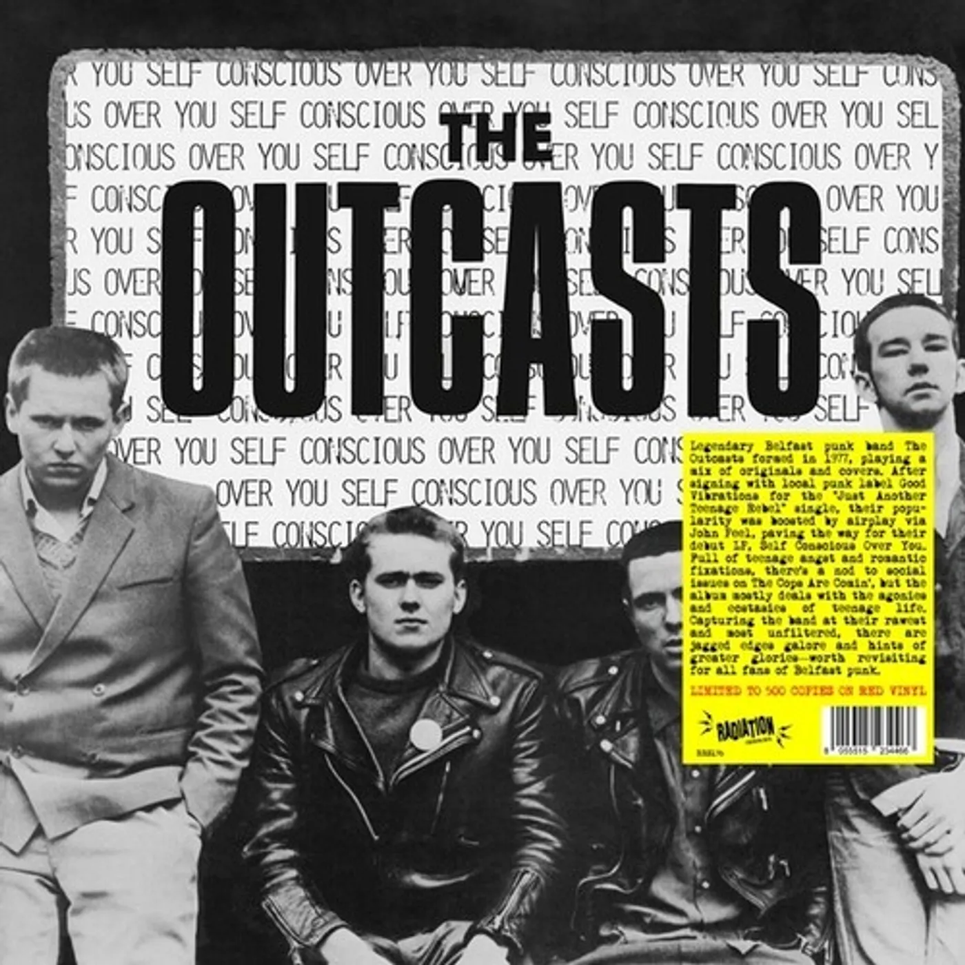Outcasts SELF CONSCIOUS OVER YOU Vinyl Record