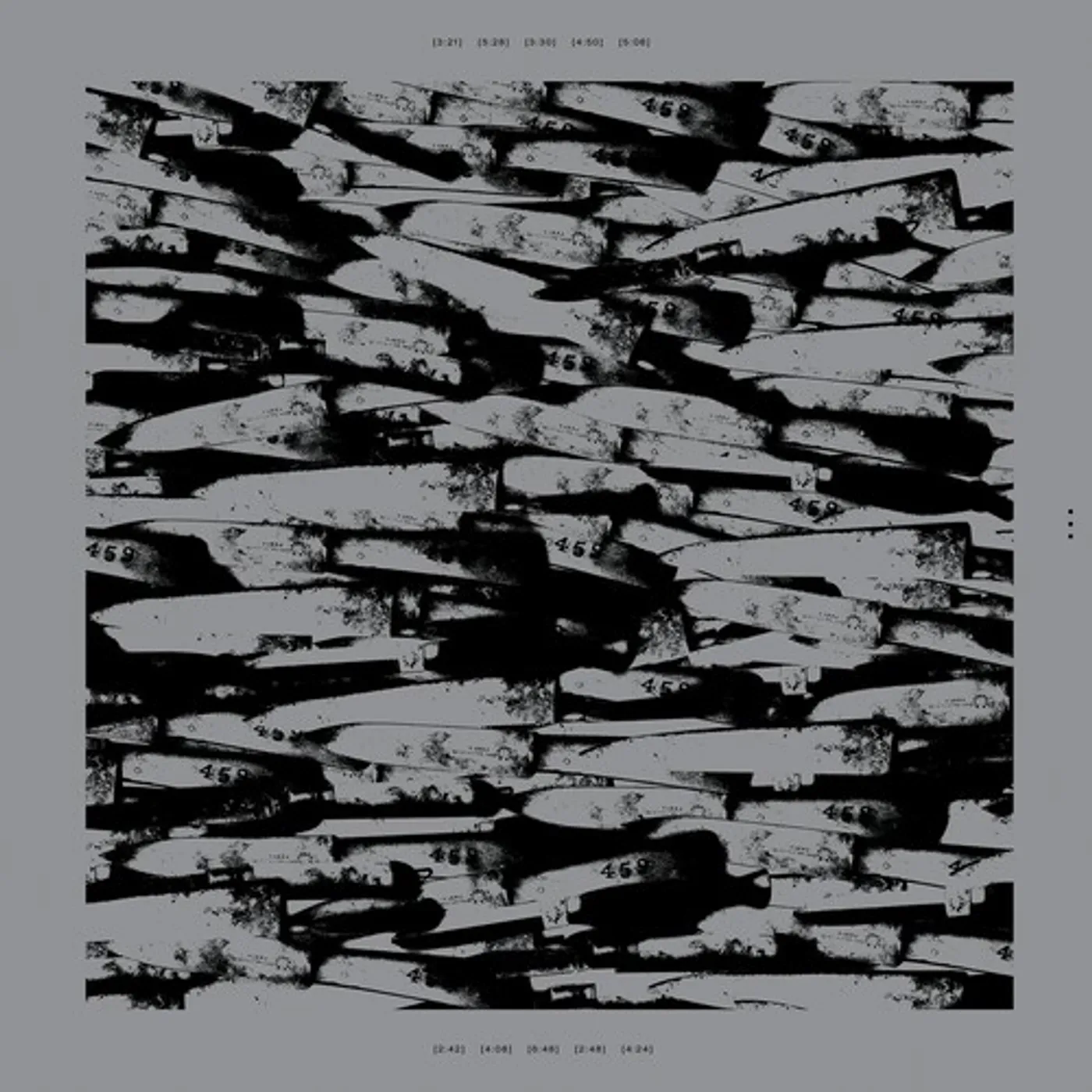 Severed Heads BAD MOOD GUY - GREY/BLACK Vinyl Record