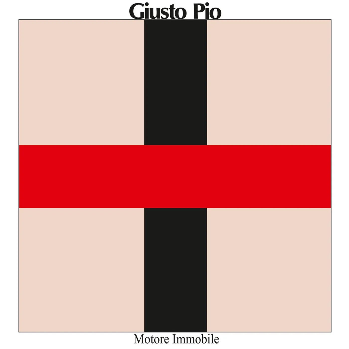 Giusto Pio MOTORE IMMOBILE Vinyl Record