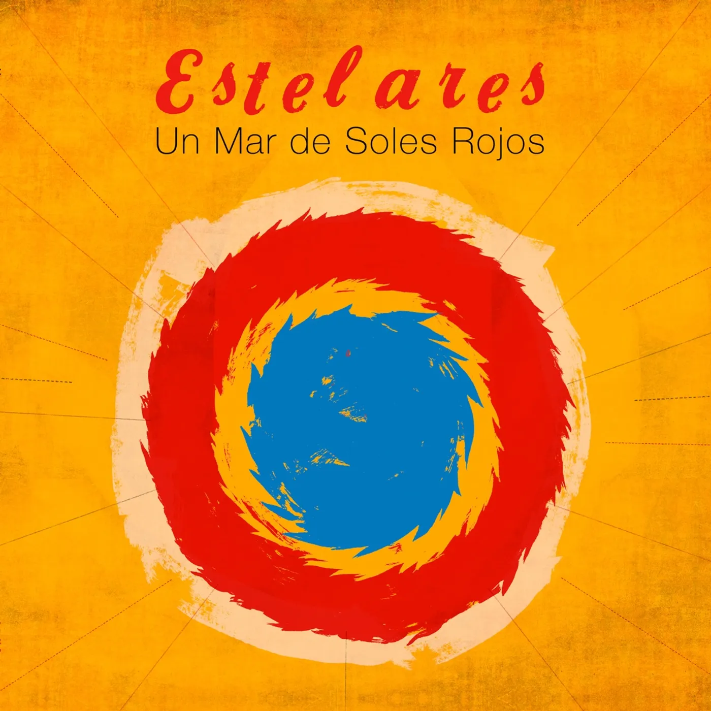 Estelares UN MAR DE SOLES ROJOS Vinyl Record