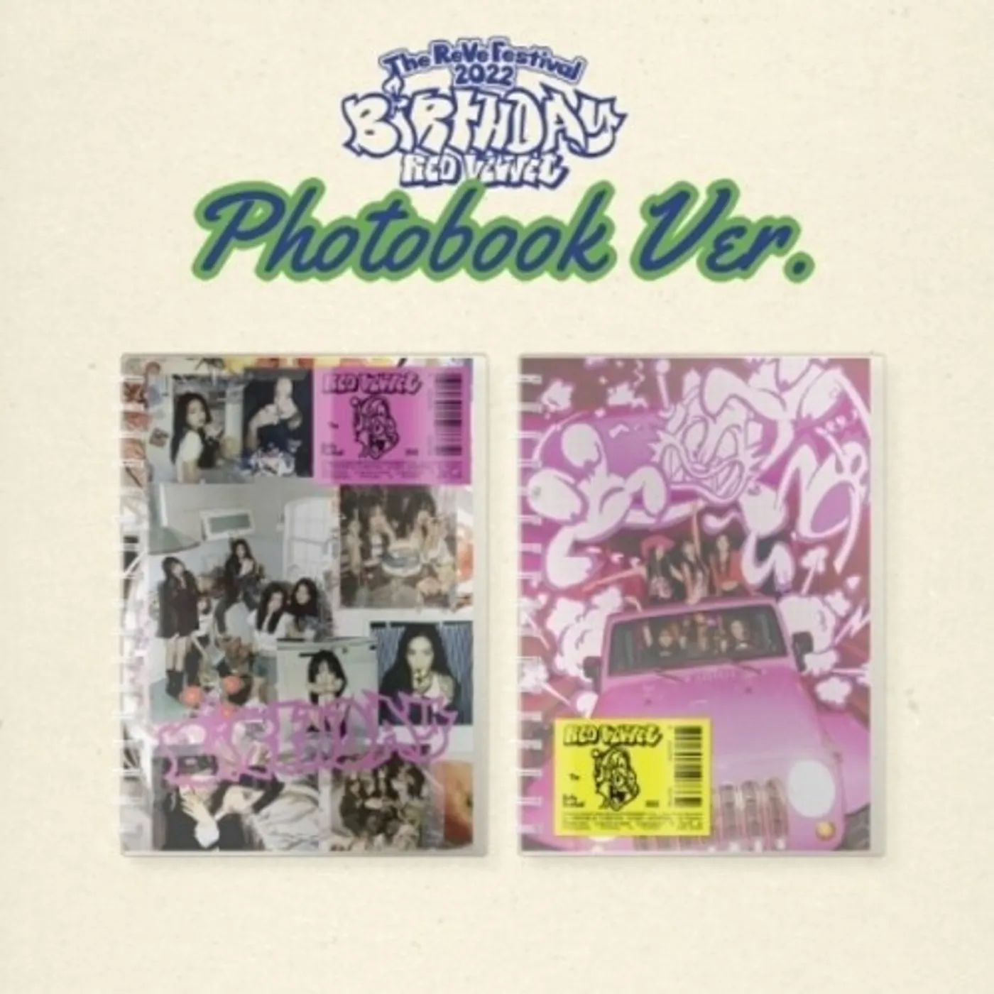 Red Velvet REVE FESTIVAL 2022 : BIRTHDAY (PHOTO BOOK VERSION) CD