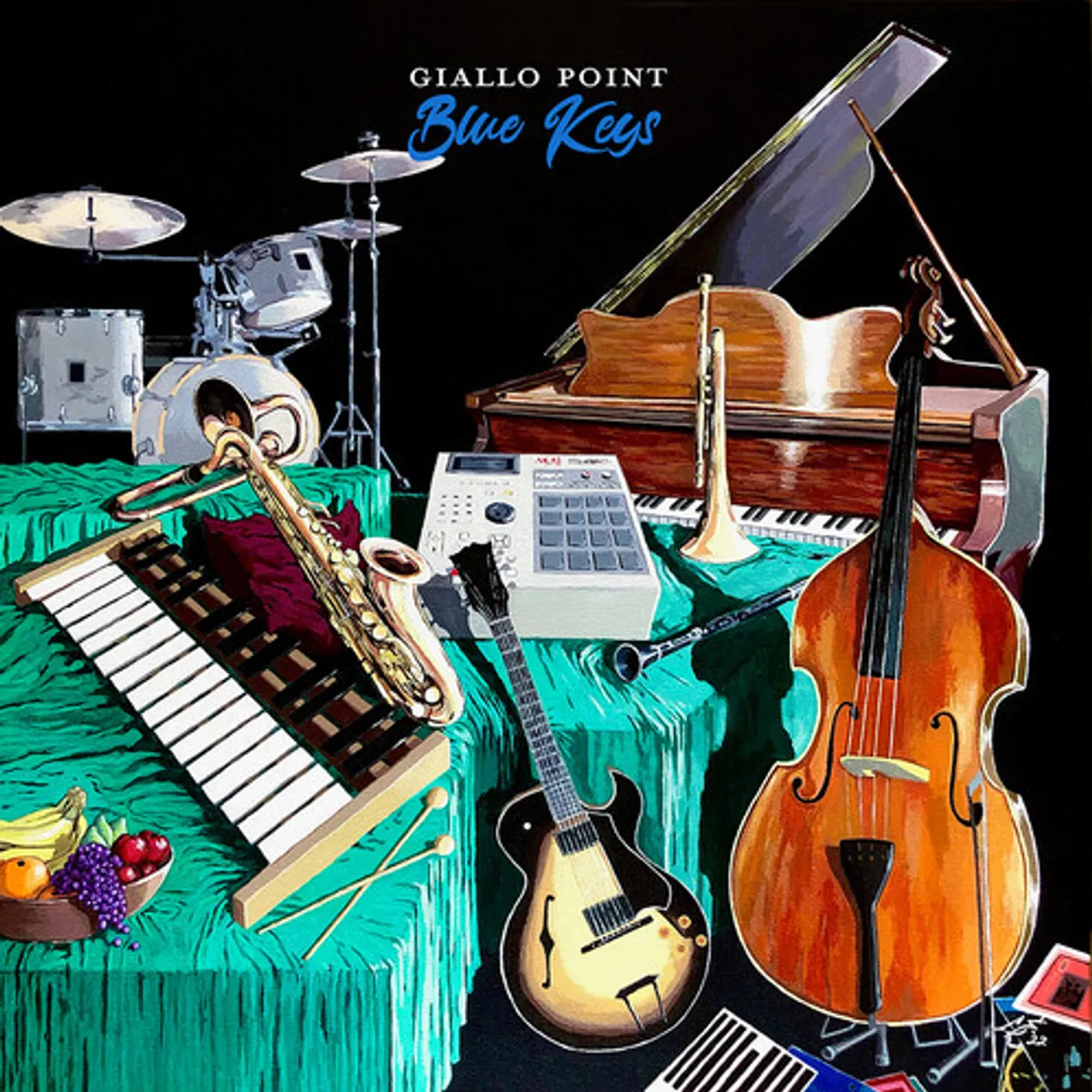 Giallo Point BLUE KEYS Vinyl Record