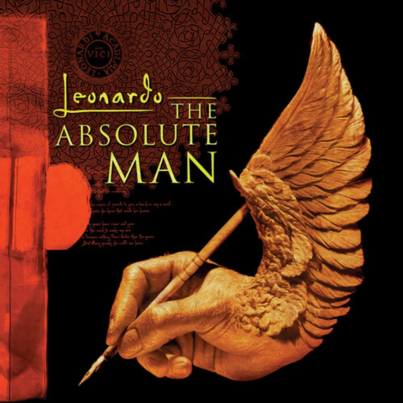 James Labrie LEONARDO - THE ABSOLUTE MAN (O.C.R.) - CLEAR Vinyl Record