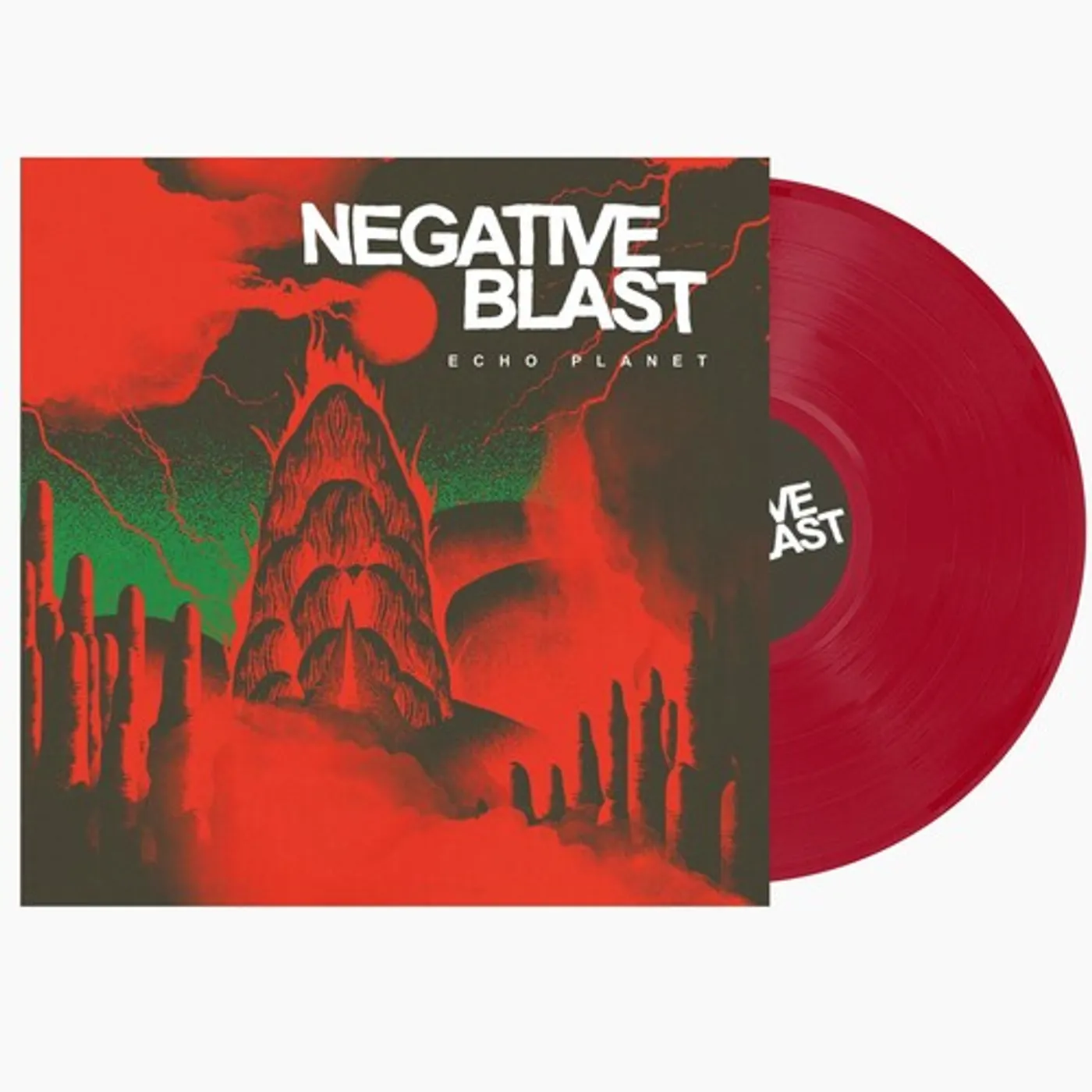 Negative Blast Echo Planet Vinyl Record