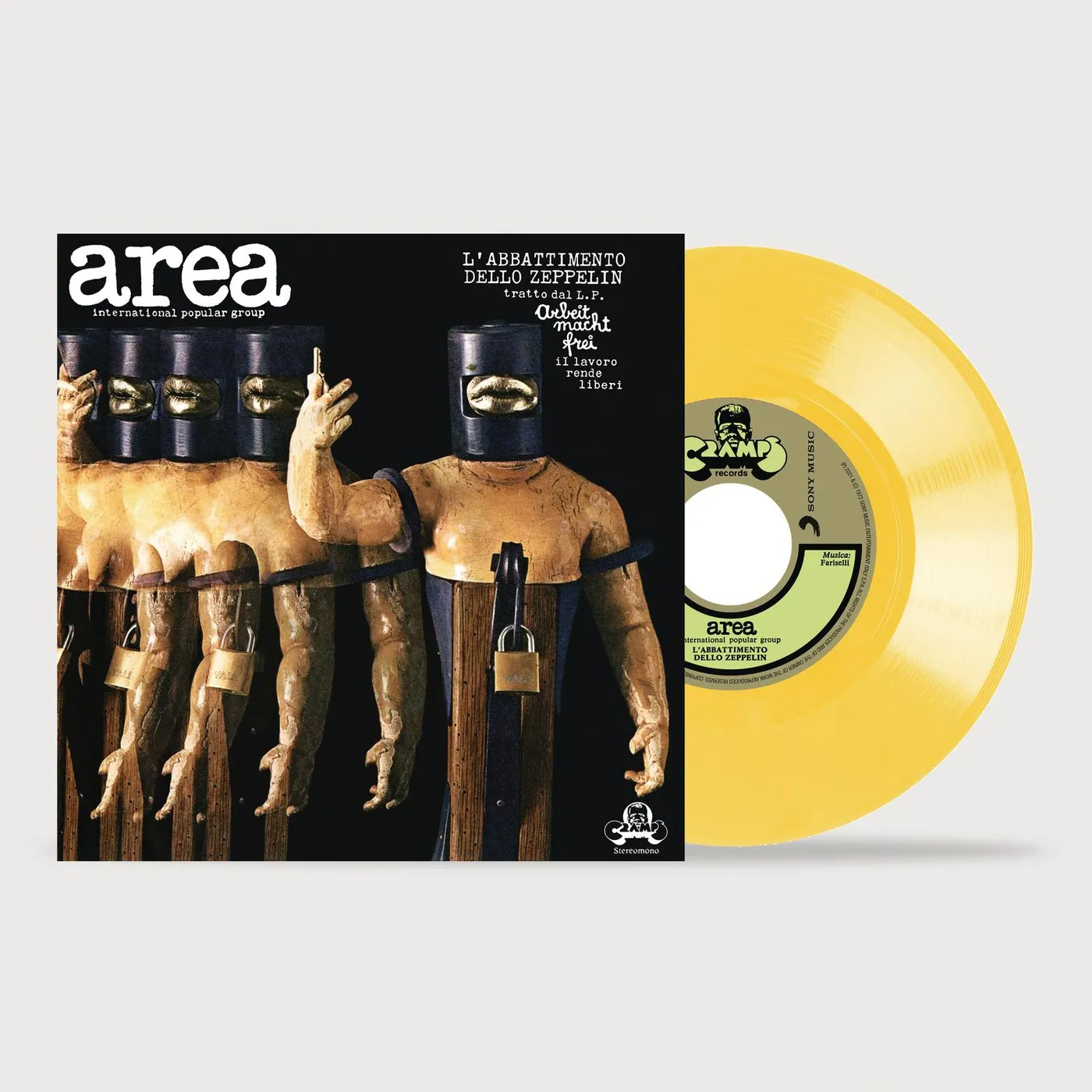 Area L'ABBATTIMENTO DELLO ZEPPELIN Vinyl Record