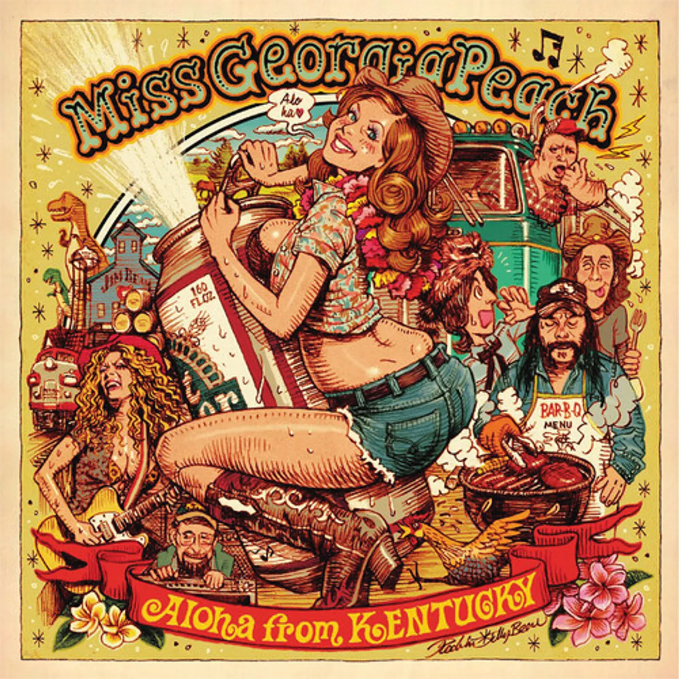 Miss Georgia Peach Aloha From Kentucky Vinyl Record