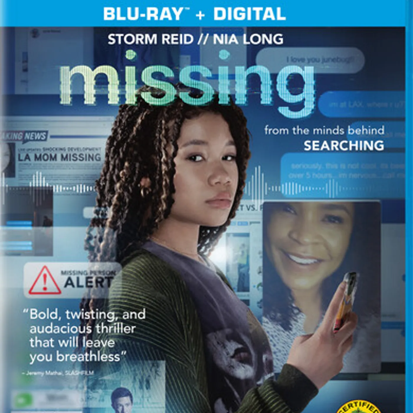 MISSING Blu-ray