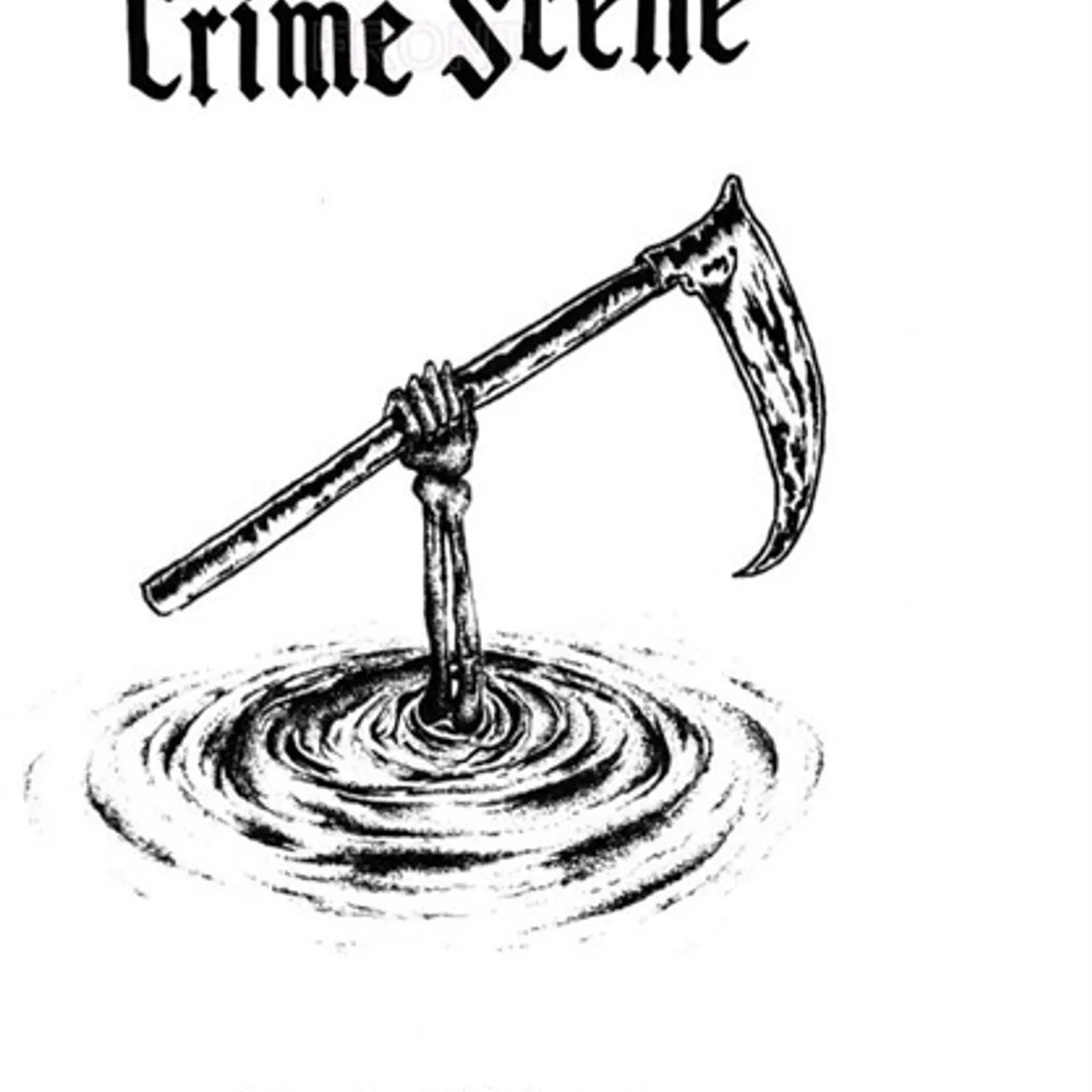 Crime Scene / Jerry A. Lang DARK TIDINGS Vinyl Record