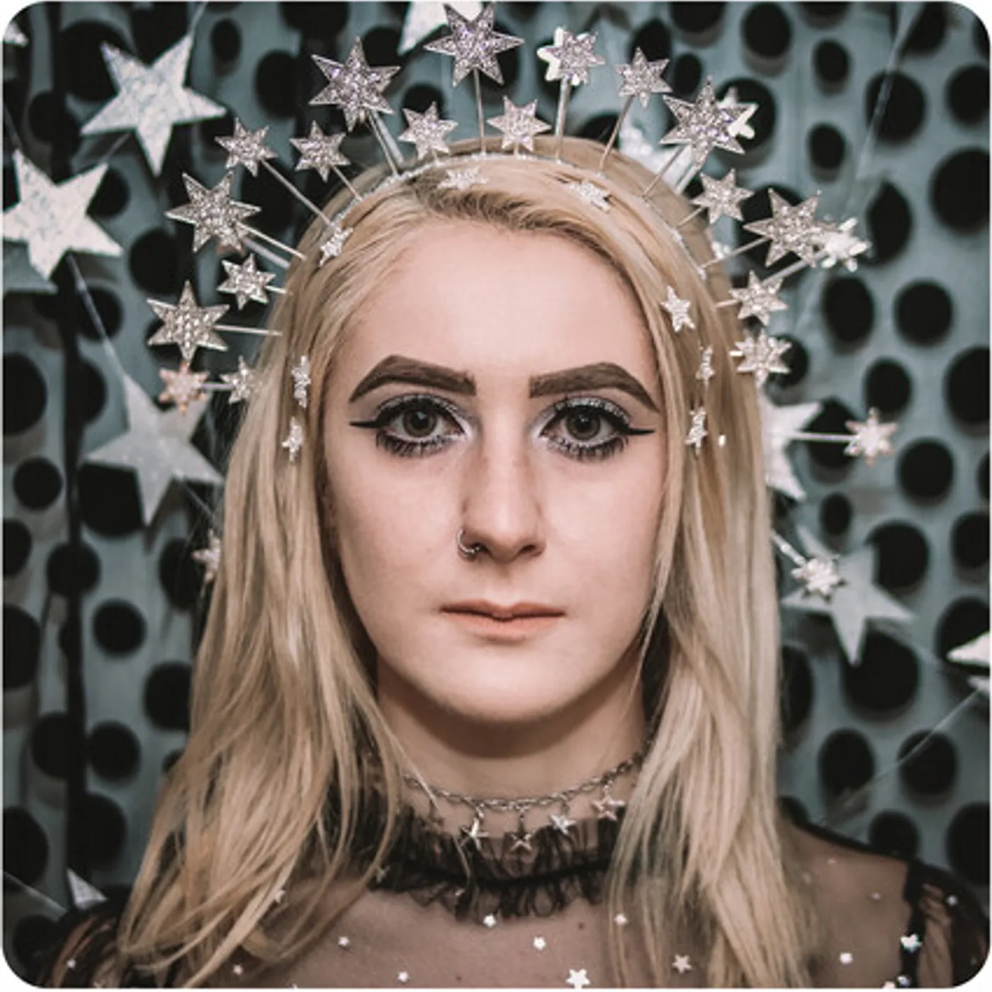 Star Funeral IN THE DARK - SILVER Vinyl Record