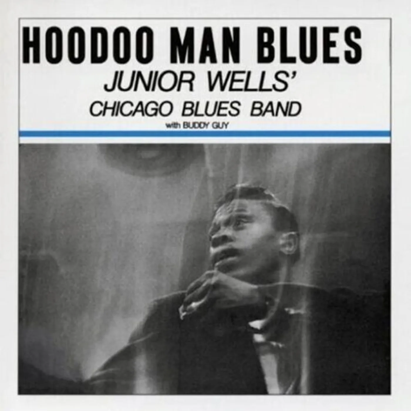 Junior Wells HOODOO MAN BLUES - BLUE Vinyl Record
