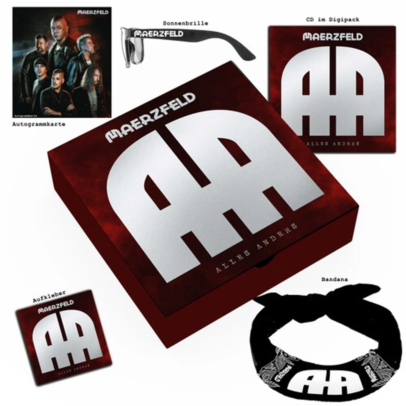 Maerzfeld ALLES ANDERS - FANBOX CD