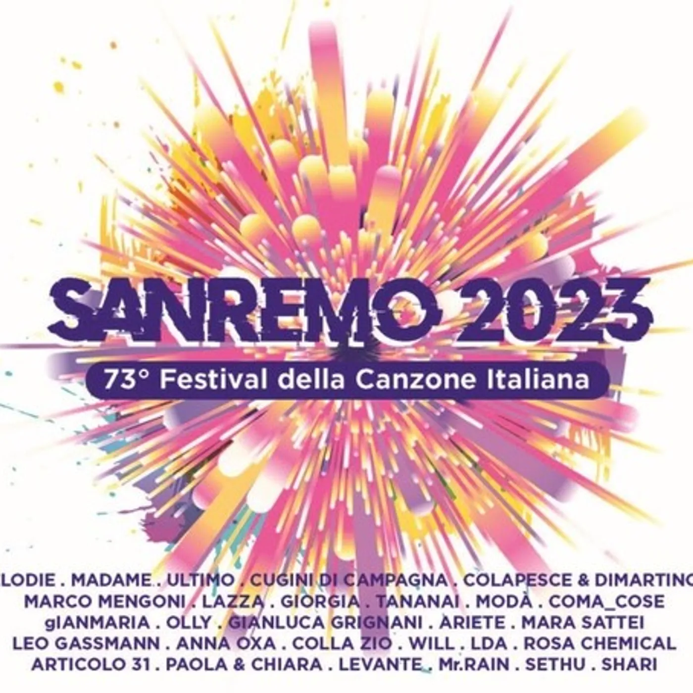 SANREMO 2023 / VARIOUS CD