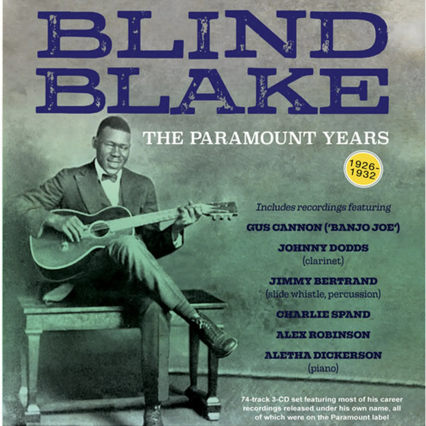 Blind Blake PARAMOUNT YEARS 1926-32 CD