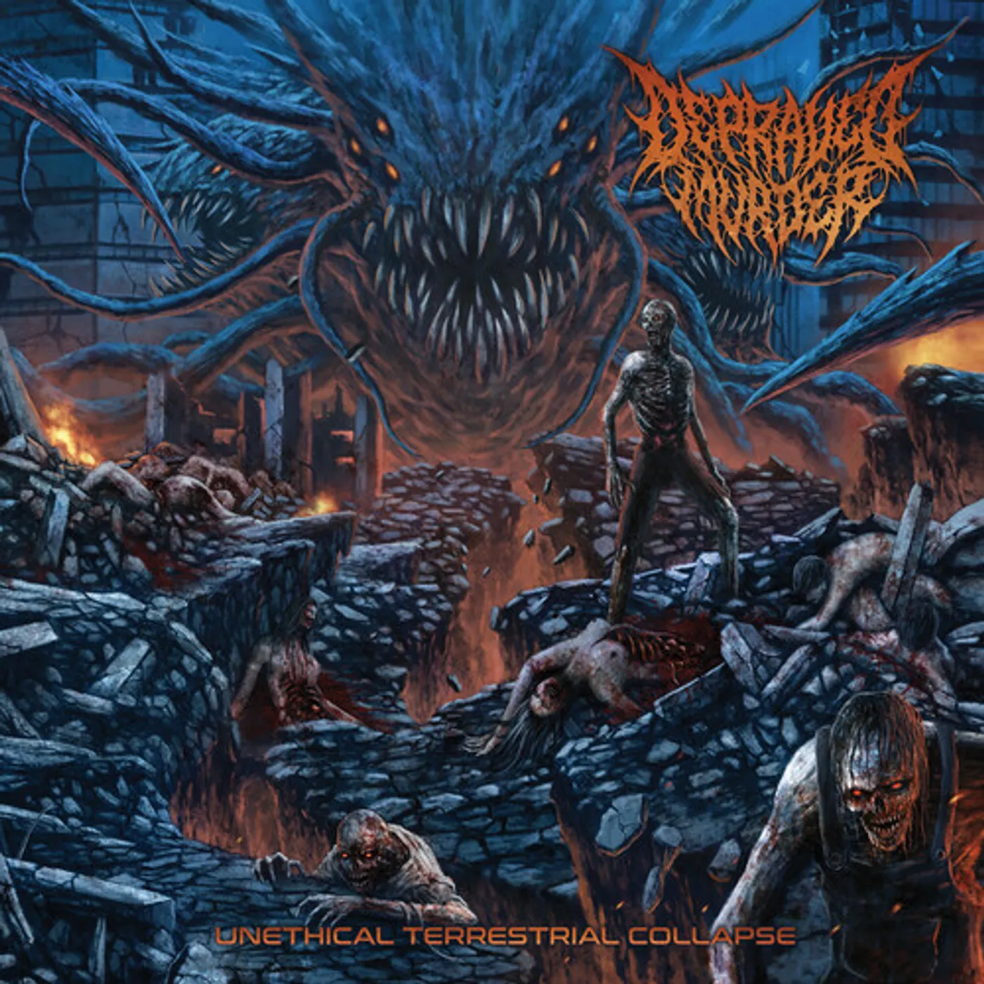 Depraved Murder UNETHICAL TERRESTRIAL COLLAPSE CD