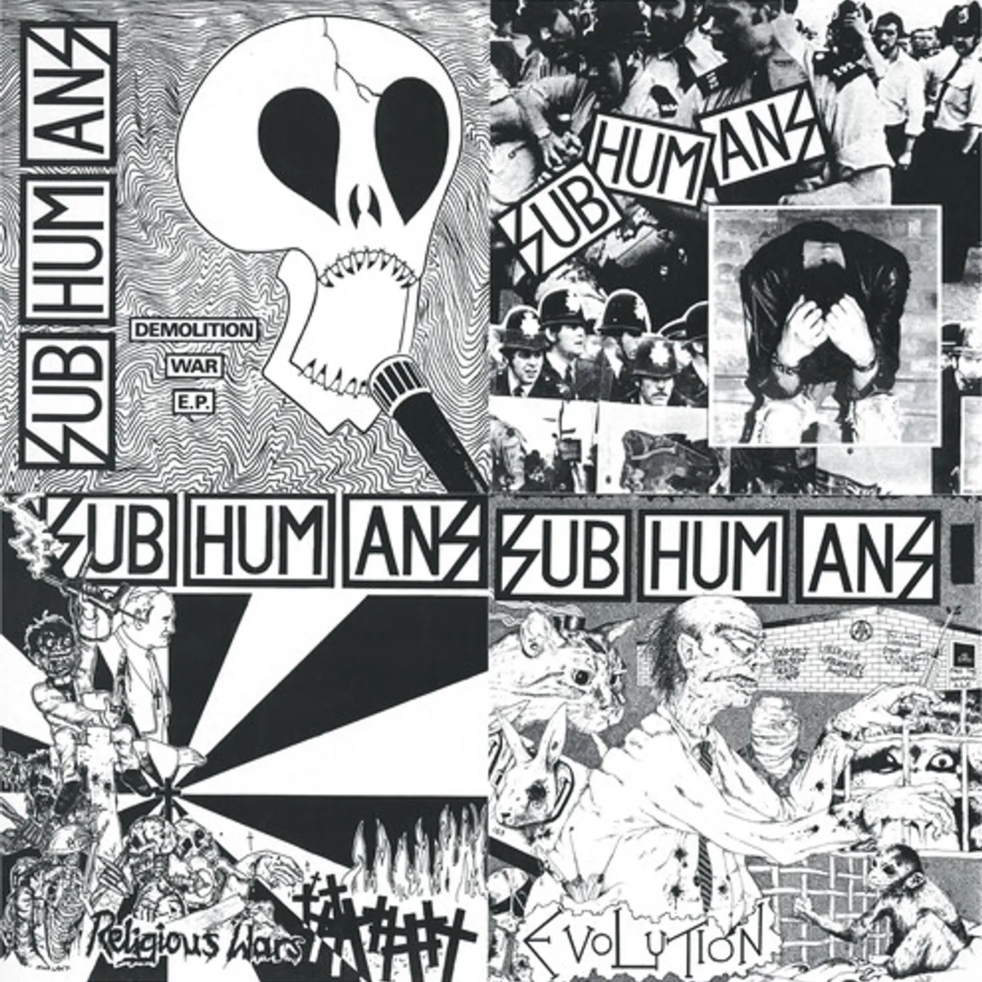 SUBHUMANS Vinyl Record
