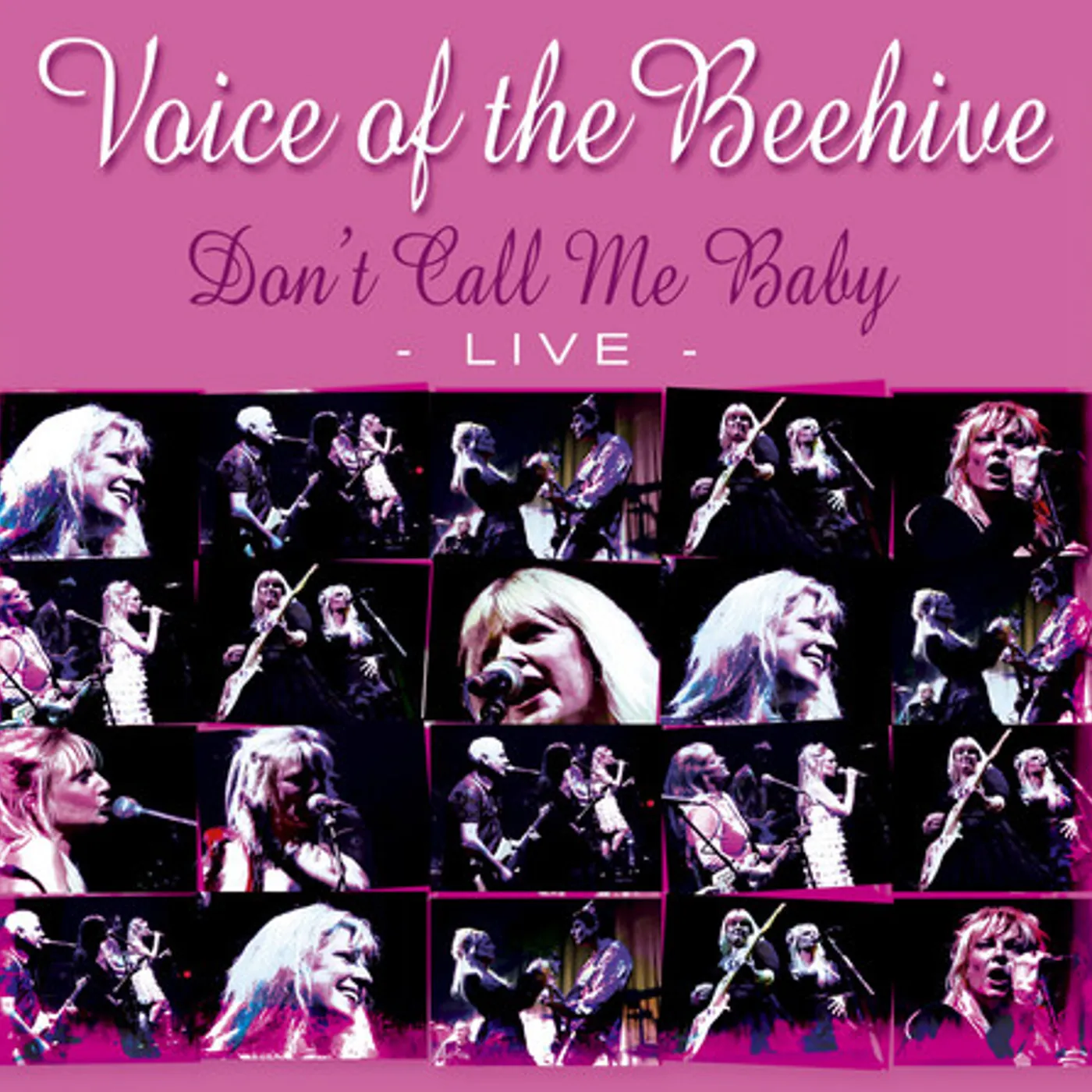 Voice Of The Beehive DON'T CALL ME BABY: LIVE CD