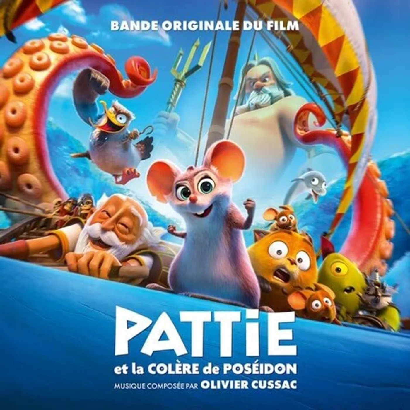Olivier Cussac PATTIE ET LA COLERE DE POSEIDON / Original Soundtrack CD