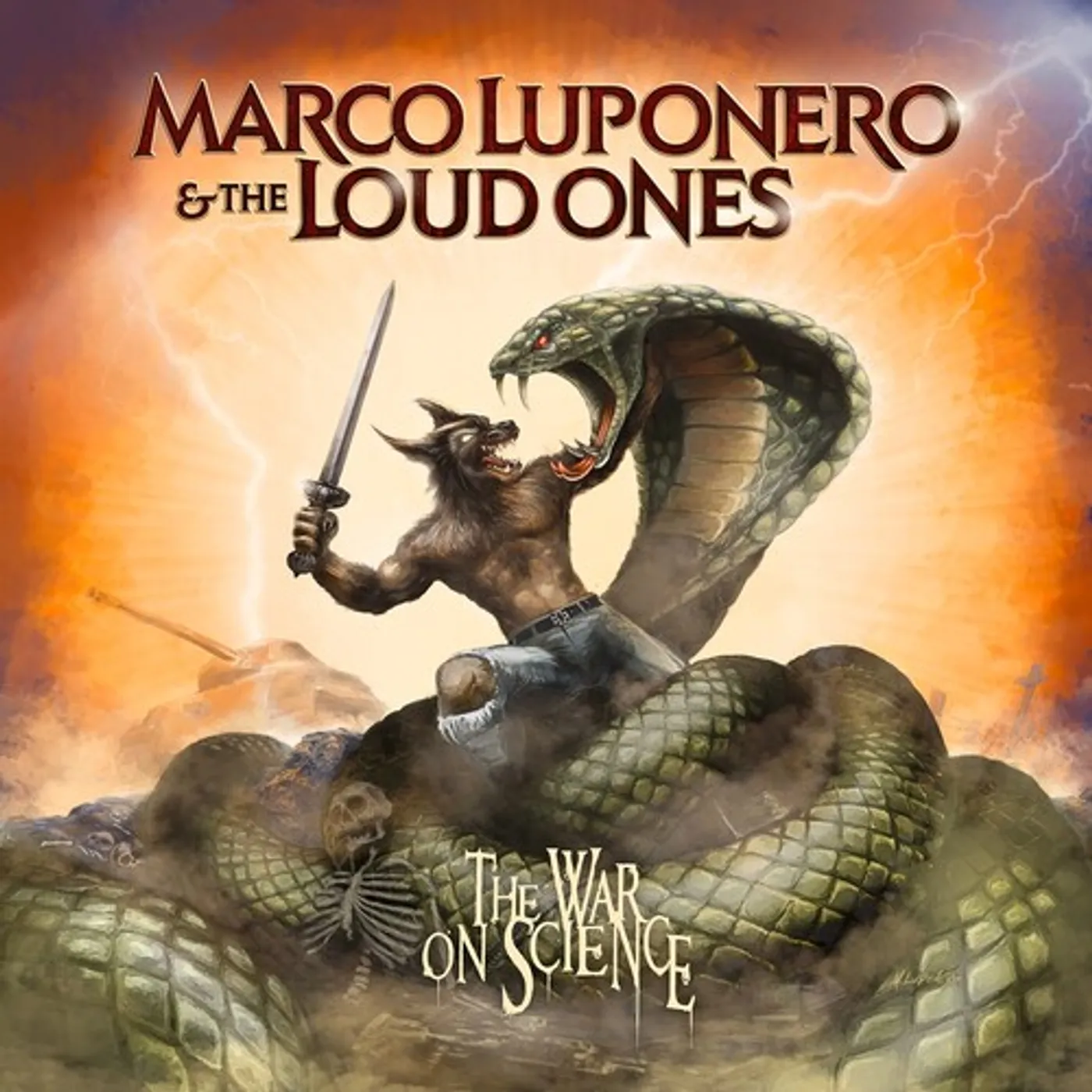 Marco Luponero & The Loud Ones WAR ON SCIENCE CD