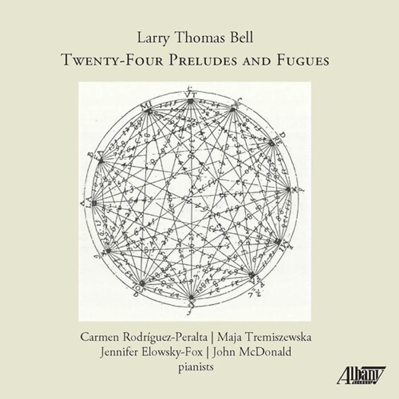 Larry Bell TWENTY-FOUR PRELUDES & FUGUES CD