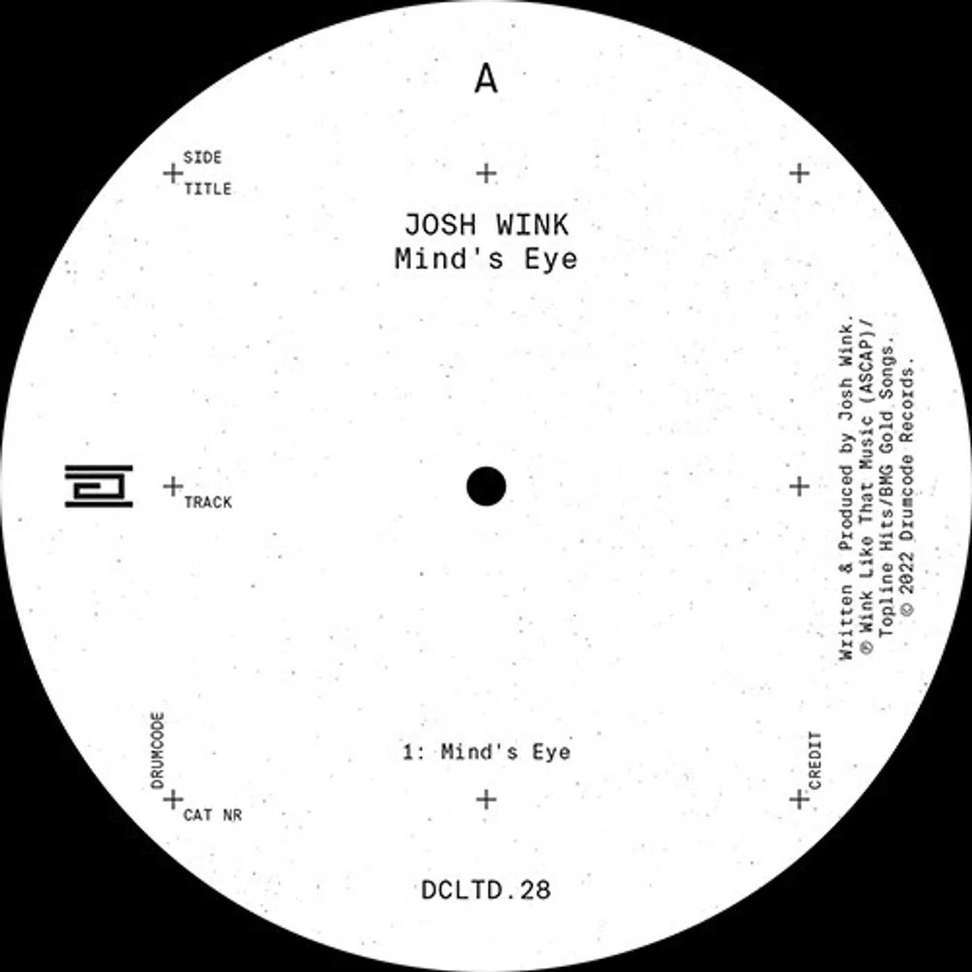 Josh Wink Mind's Eye Vinyl Record