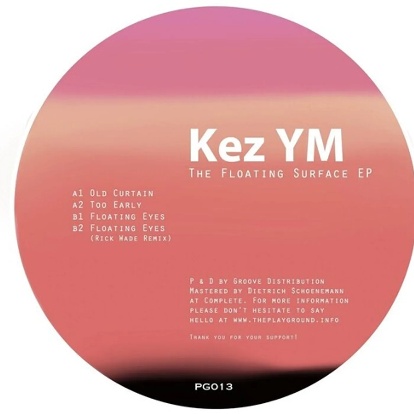 Kez YM FLOATING SURFACE Vinyl Record