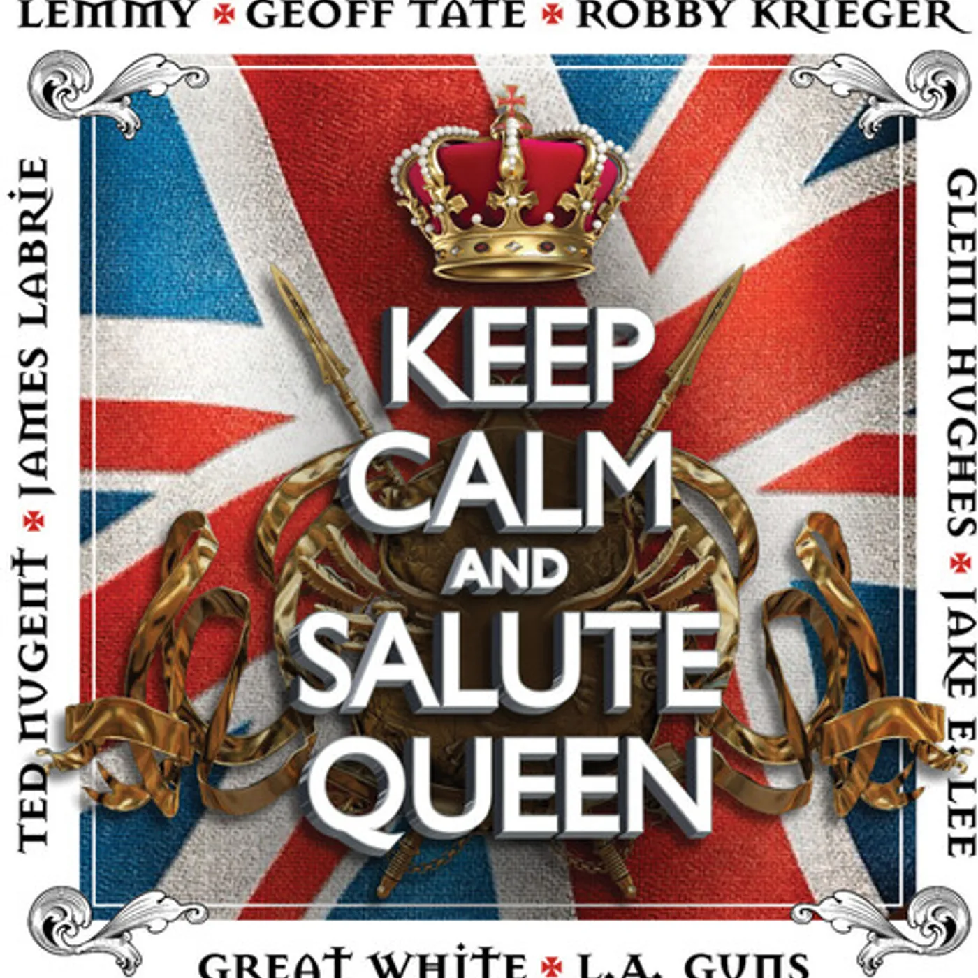 KEEP CALM & SALUTE QUEEN / VARIOUS Vinyl Record