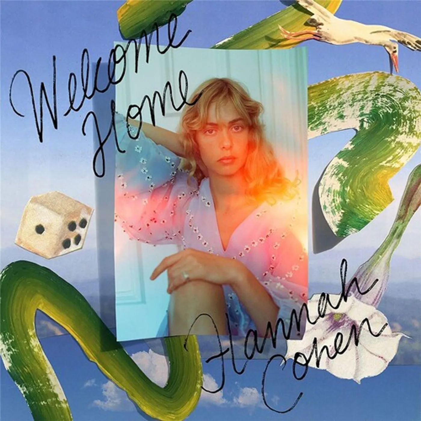 Hannah Cohen WELCOME HOME - TRANSPARENT ORANGE Vinyl Record