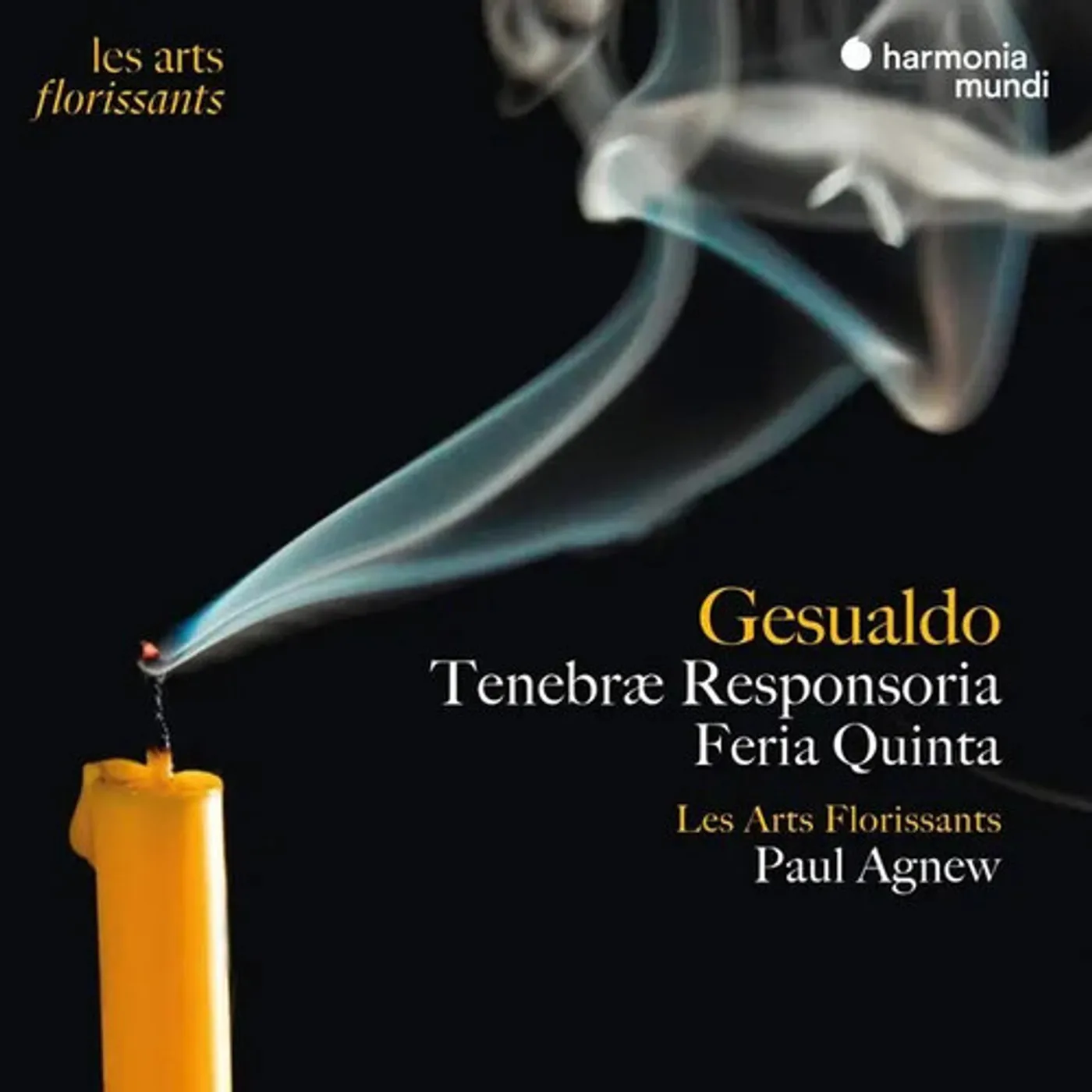 Les Arts Florissants CARLO GESUALDO: TENEBRAE RESPONSARIA FERIA QUINTA CD