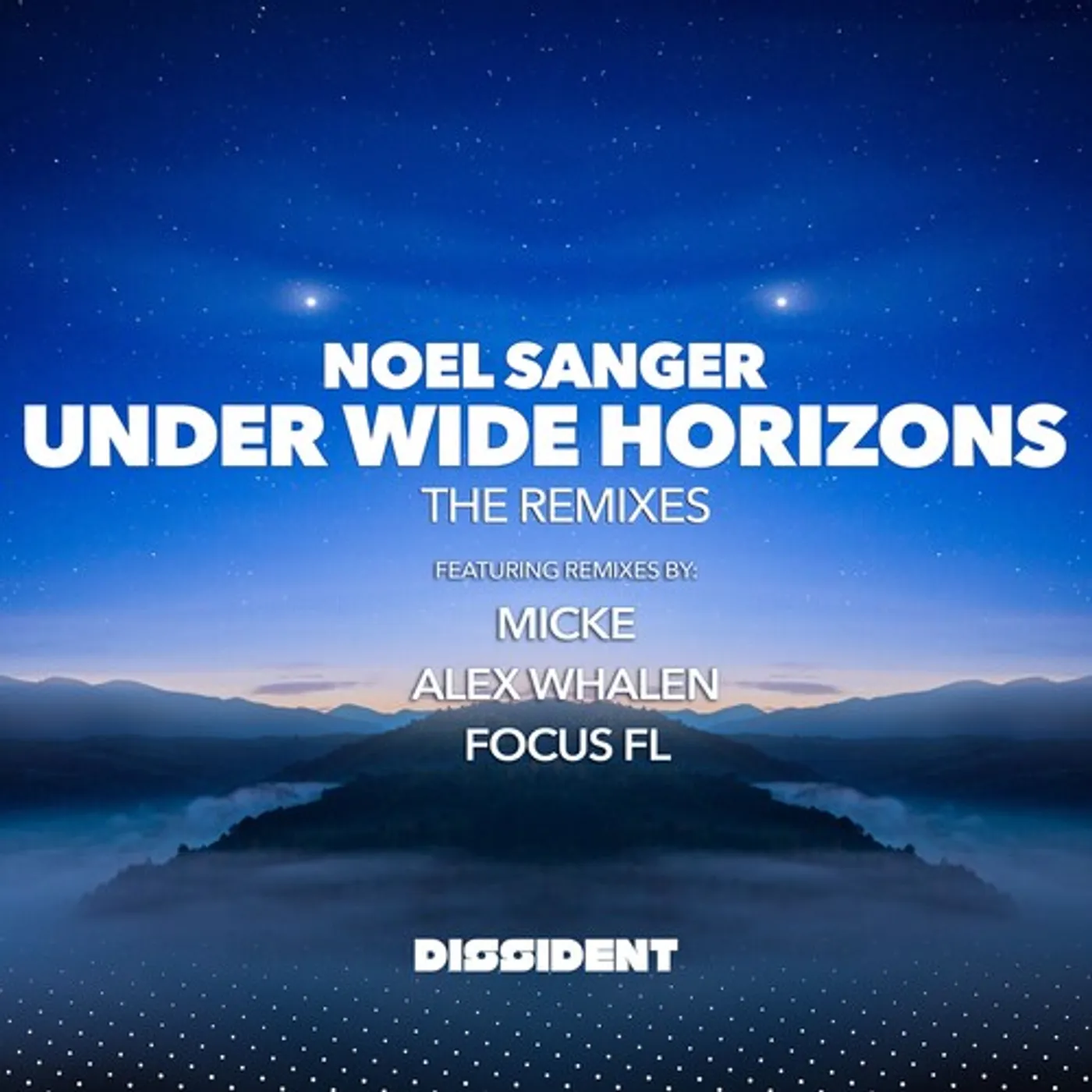Noel Sanger UNDER WIDE HORIZONS (THE REMIXES) CD