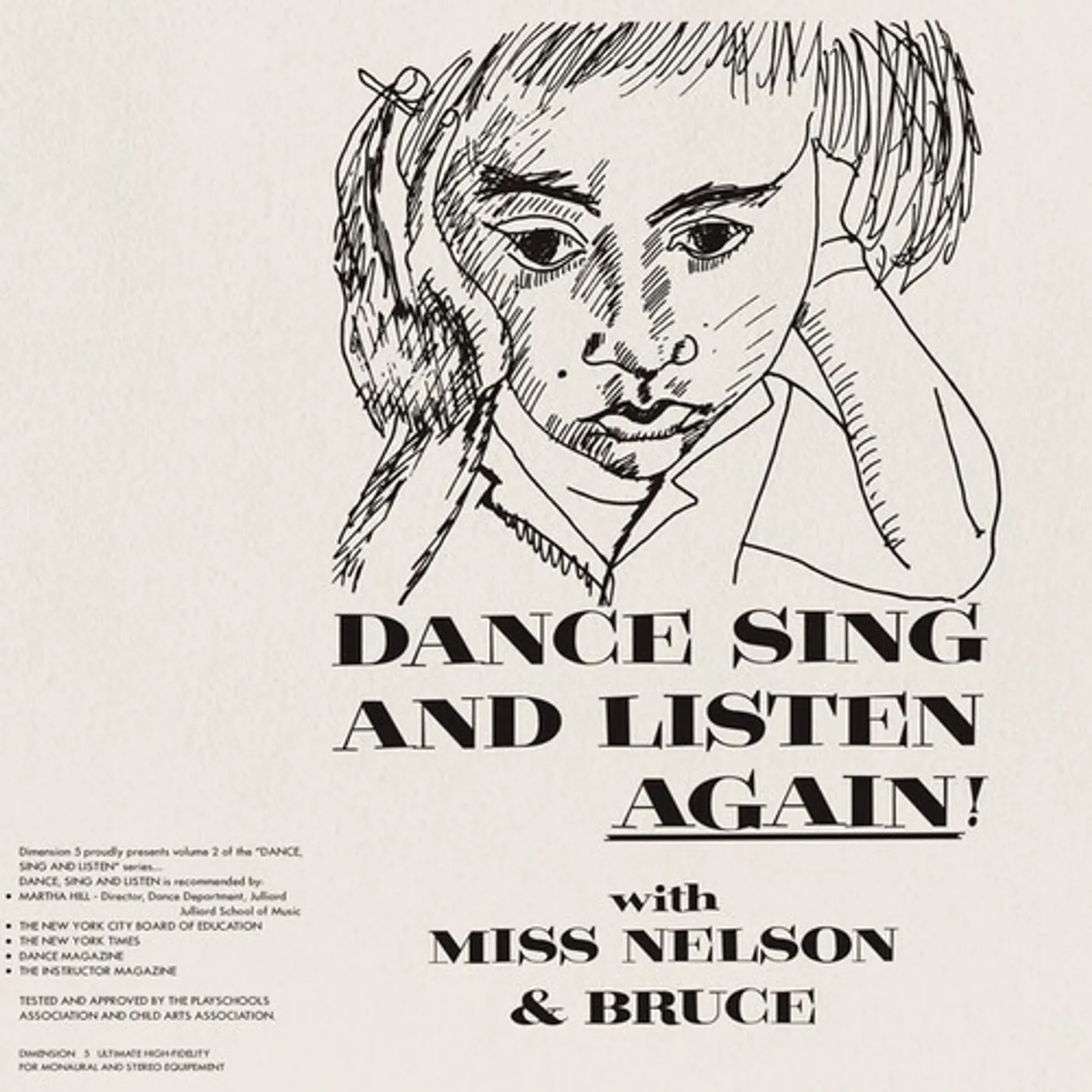 Miss Nelson / Bruce Haack DANCE SING & LISTEN AGAIN Vinyl Record