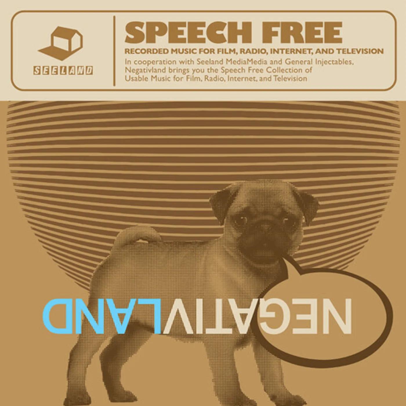 Negativland SPEECH FREE: RECORDED MUSIC FOR FILM RADIO Vinyl Record