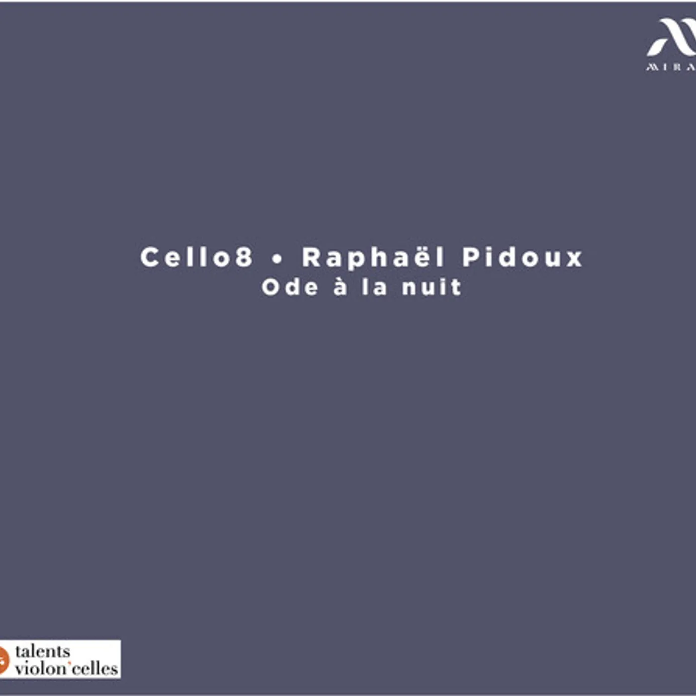 Raphel Pidoux ODE A LA NUIT CD