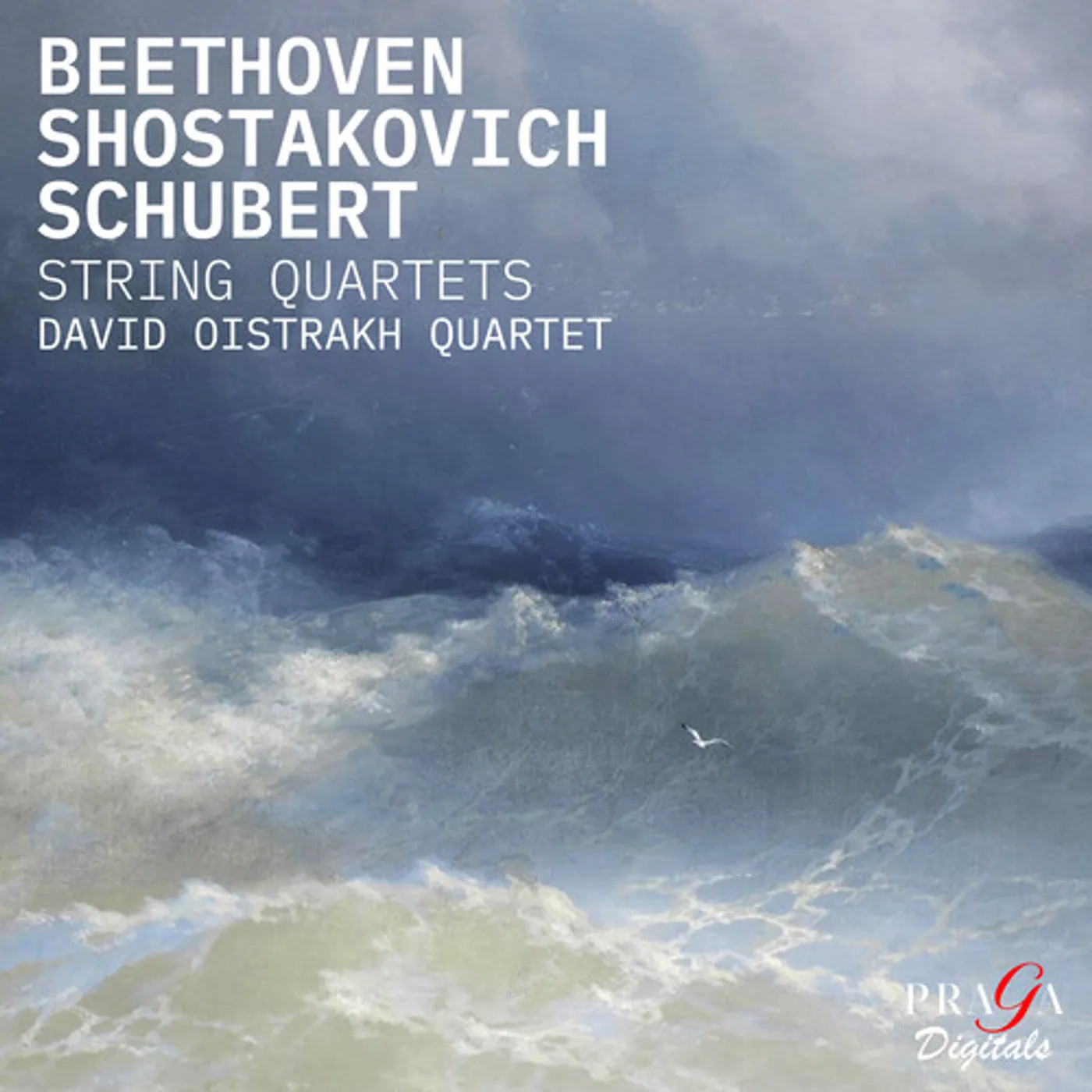 David Oistrakh BEETHOVEN SCHUBERT SHOSTAKOVICH: STRING QUARTETS CD