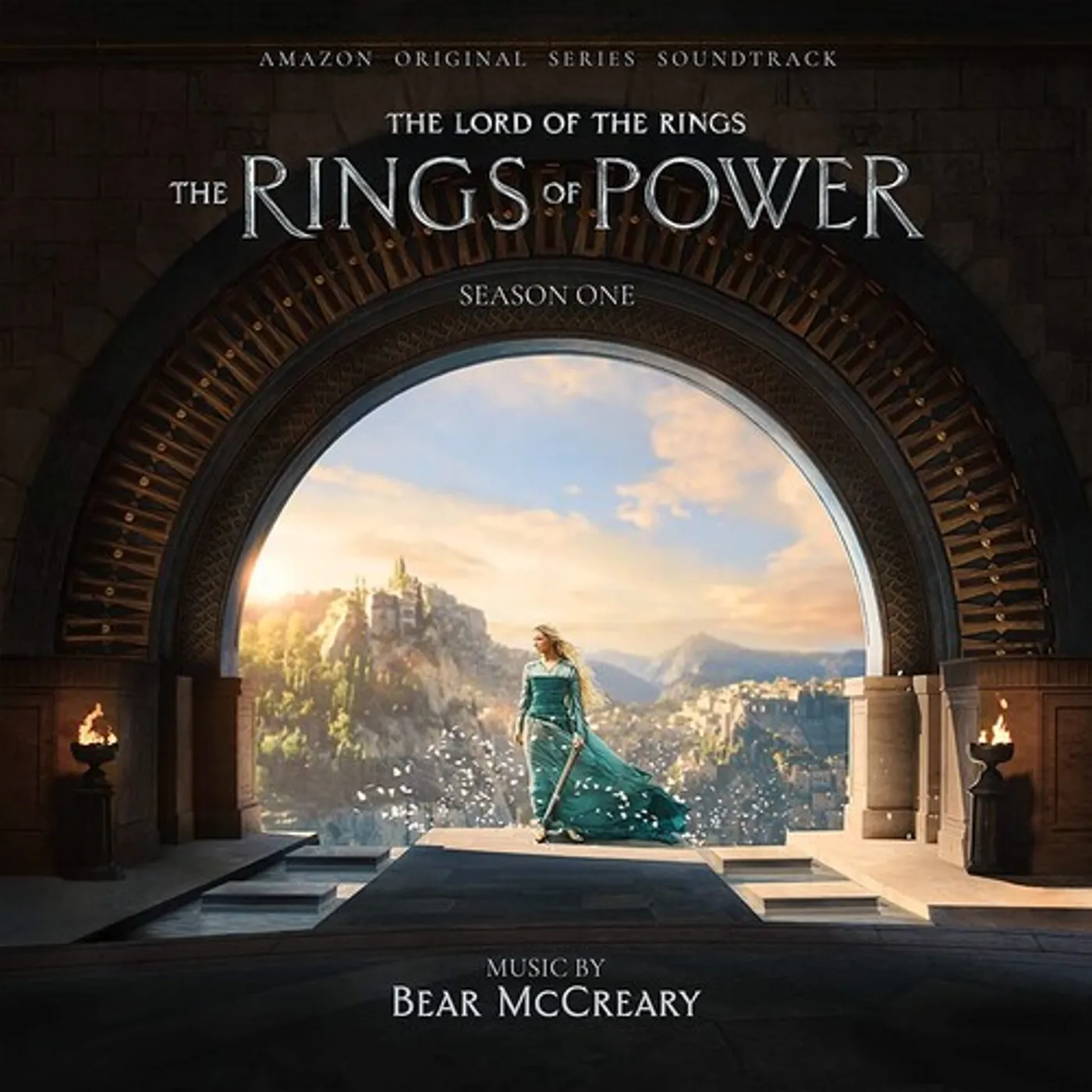 Bear McCreary / Howard Shore LORD OF THE RINGS: RINGS OF POWER-SSN 1 / Original Soundtrack Vinyl Record