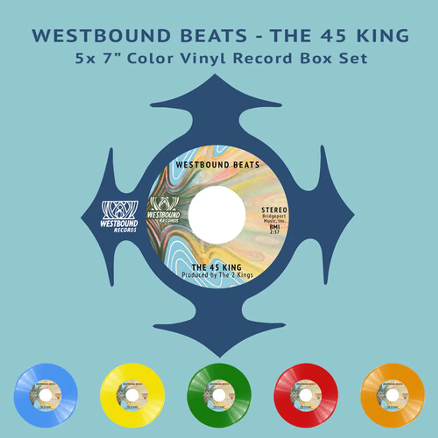 45 King WESTBOUND BEATS Vinyl Record