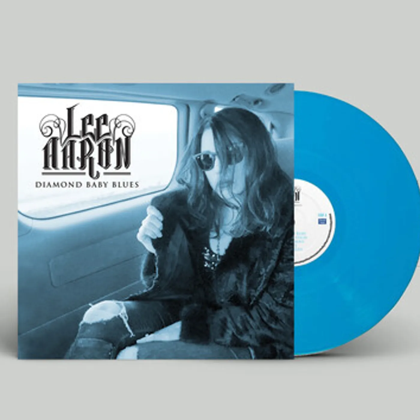 Lee Aaron DIAMOND BABY BLUES - SKY BLUE Vinyl Record