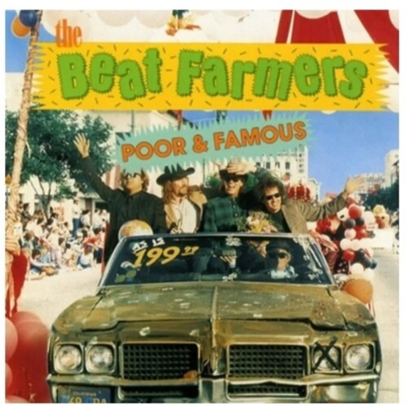 The Beat Farmers Poor And Famous Vinyl Record