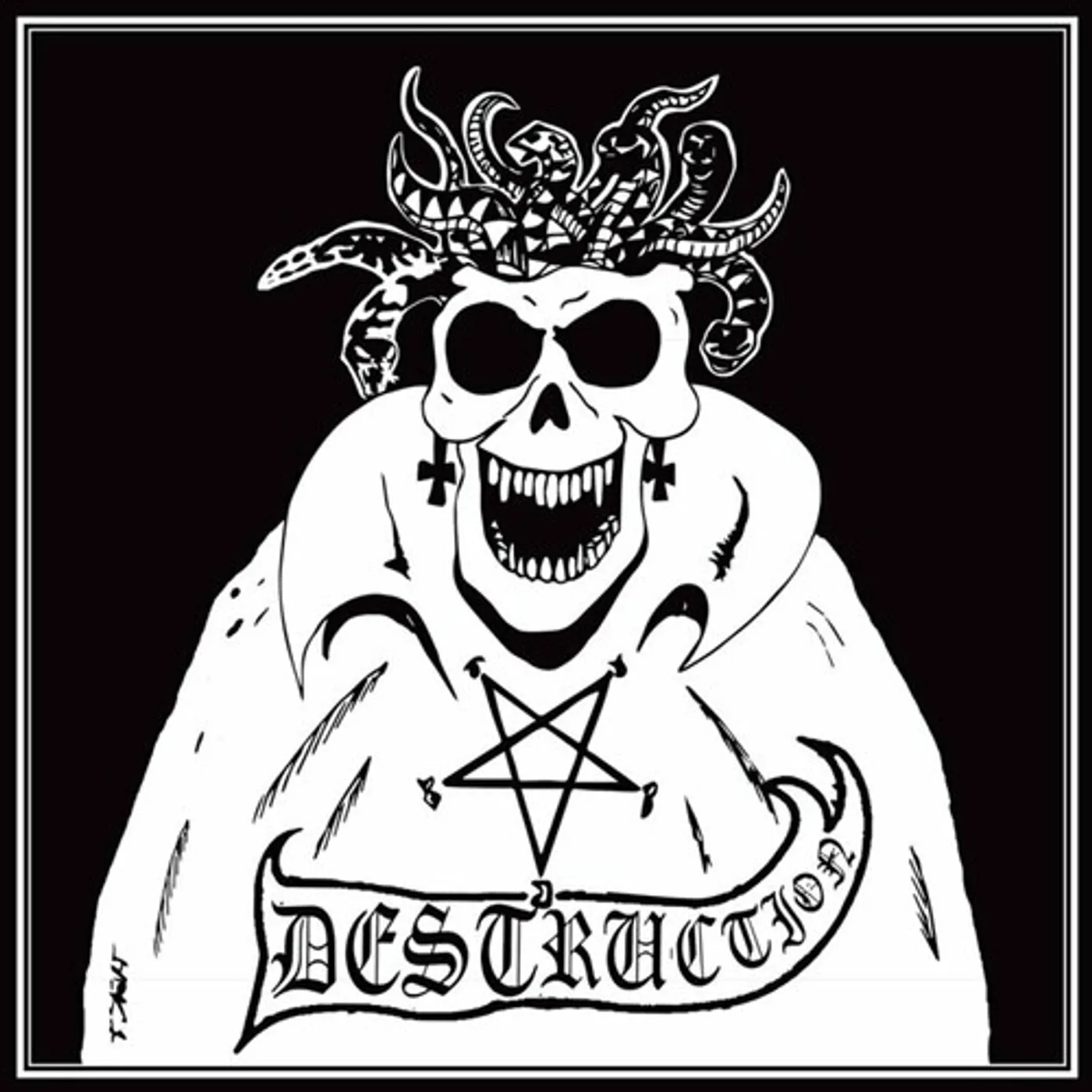 Destruction Bestial Invasion Of Hell Vinyl Record