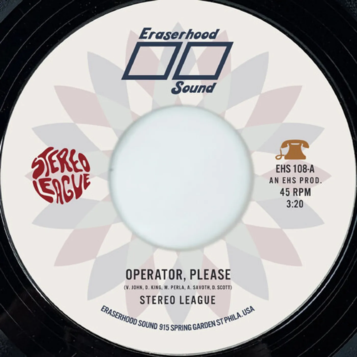 Stereo League OPERATOR PLEASE / SEASONS OF TROUBLE - GOLD Vinyl Record