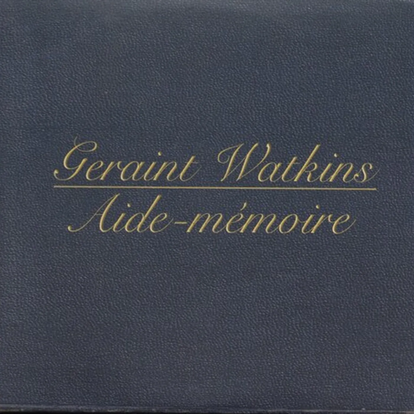 Geraint Watkins AIDE-MEMOIRE CD